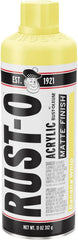 Rust-Oleum Rust-O Acrylic Spray Paint | Street Artist Spray Paint for Murals | Weather Resistant for Concrete, Wood, Brick and Other Surfaces | 11 Ounce | Matte Banana Whip
