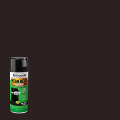 Rust-Oleum 241169-6PK High Heat Ultra Spray Paint, 12 oz, Black, 6 Pack