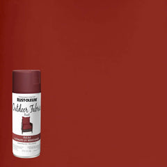 Rust-Oleum Outdoor Fabric Spray Paint, 12 oz, Chili Red (Pack of 2)
