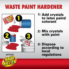 Krud Kutter PH3512-12PK Waste Paint Hardener Crystals, 3.5 oz, Cream, 12 Pack