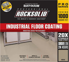 Rust-Oleum 322761 RockSolid Professional Industrial Floor Coating Kit, High Gloss Mocha