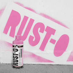 Rust-Oleum Rust-O Acrylic Spray Paint | Street Artist Spray Paint for Murals | Weather Resistant for Concrete, Wood, Brick and Other Surfaces | 11 Ounce | Matte Cactus Flower | 6 Pack
