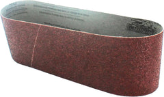 Gator 3" x 18" Red Resin Aluminum Oxide Sanding Belts, 40 Grit, 5 Pack