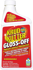 Krud Kutter Gloss-Off Prepaint Surface Preparation Cleaner, 32 oz, No Sanding Liquid Deglosser for Cabinets, Trim, Doors and Furniture, Removes Dirt Grease and Gloss for Paint Adhesion