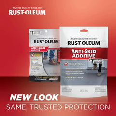 Rust-Oleum Anti-Skid Additive | Aluminum Oxide Formula | Adds Slip Resistance | Sand-Like Particles | 3.4 oz | 3.4 Ounce (Pack of 2)