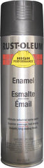 Rust-Oleum V2177838 V2100 System Enamel Spray Paint, 15-Ounce, Semi-Gloss Black