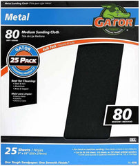 Ali Industries 4246 9 in. x 11 ft. Medium 80 Grit Emery Cloth- 25 Count