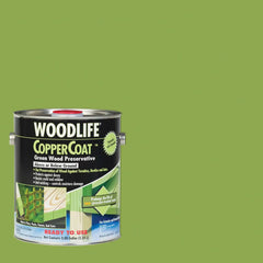 WOODLIFE 1901A-4PK CopperCoat Green Wood Preservative, 0.88 Gallon, Green, 4 Pack