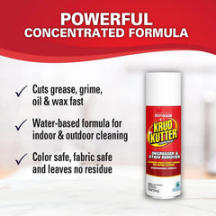Krud Kutter 339798-6PK Original Concentrated Cleaner/Degreaser Stain Remover Aerosol, 20 oz, 6 Pack