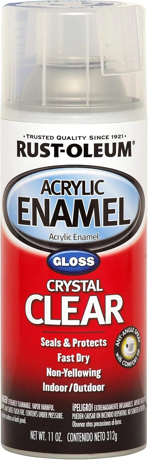 Rust-Oleum Automotive 248644 12-Ounce Acrylic Enamel Spray, Clear