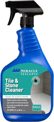 Miracle Sealants Tile & Stone Cleaner Concentrate for Natural Stone, Tile & Grout, 32 oz