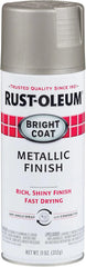 Rust-Oleum 7715830 Stops Rust Bright Coat Metallic Spray Paint, 11 Oz, Aluminum