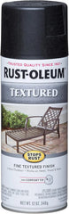 Rust-Oleum 7220830 Stops Rust Textured Spray Paint, 12 oz, Black (Pack of 1)