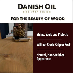 Watco Danish Oil Wood Finish Spray, 11.25 oz, Dark Walnut