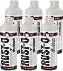 Rust-Oleum Rust-O Acrylic Spray Paint | Street Artist Spray Paint for Murals | Weather Resistant for Concrete, Wood, Brick and Other Surfaces | 11 Ounce | Matte Duck Egg | 6 Pack