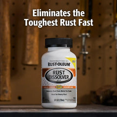 Rust-Oleum Rust Dissolver Jelly | Heavy-Duty Corrosion Remover for Metal Tools, Cars, Bikes, Grills, Bolts, Firearms & More | 8 oz | 6 Pack