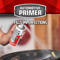 Rust-Oleum 260510-6PK Automotive 2-in-1 Filler & Sandable Primer Spray, 12 oz, Gray, 6 Pack