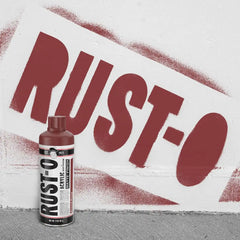 Rust-Oleum Rust-O Acrylic Spray Paint | Street Artist Spray Paint for Murals | Weather Resistant for Concrete, Wood, Brick and Other Surfaces | 11 Ounce | Matte Blood Rose | 6 Pack