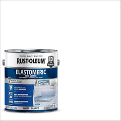 Rust-Oleum 710 Elastomeric Roof Coating, Gallon, White, 2 Pack
