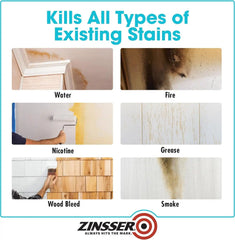 Zinsser 377938-2PK Stain Killing Primer, Gallon, 2 Pack