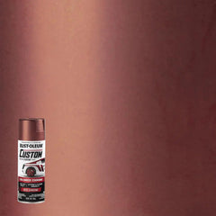 Rust-Oleum 340561 Automotive Custom Chrome Spray Paint, 10 oz, Red