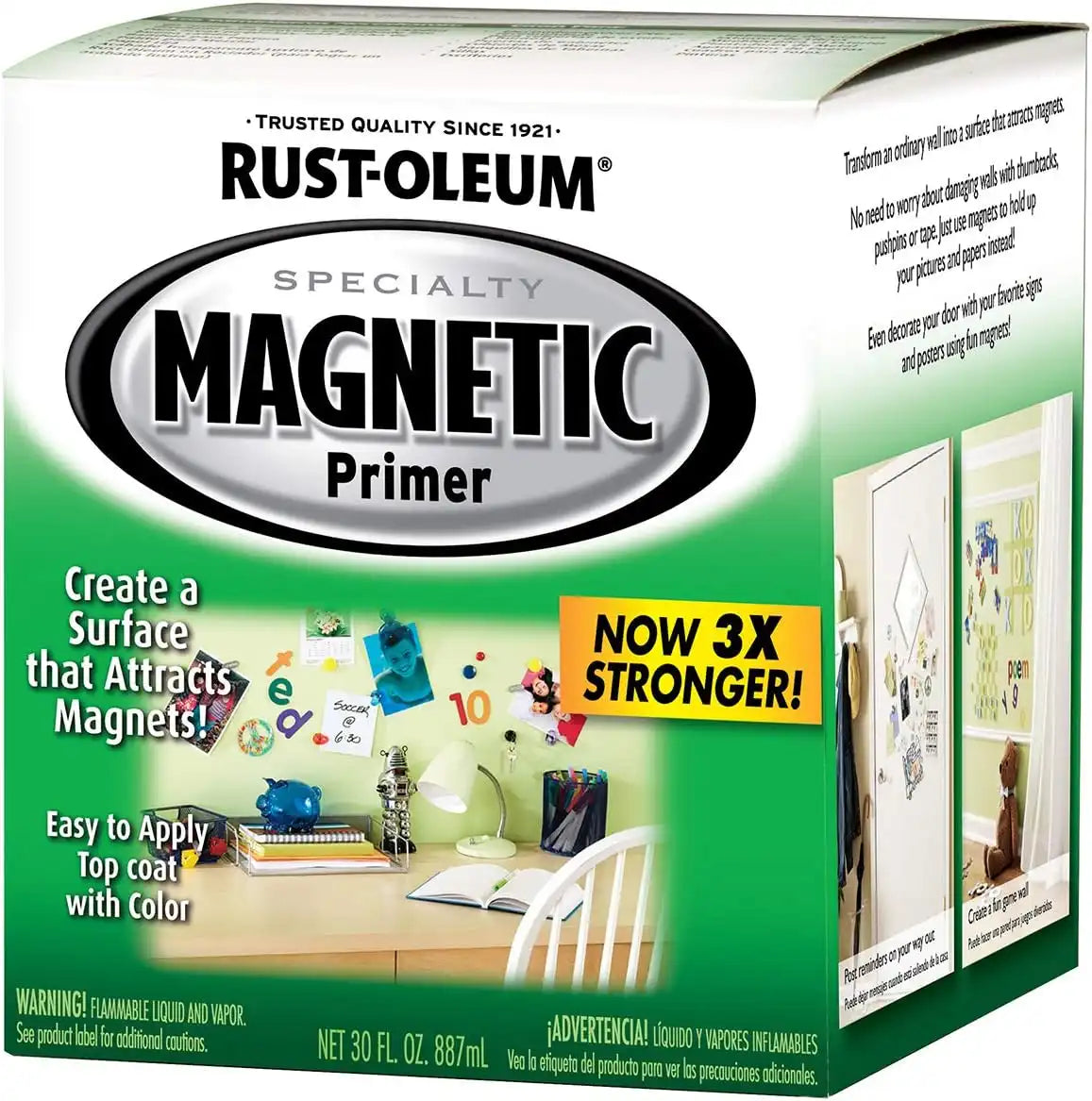Rust-Oleum Specialty 247596 1 Quart Magnetic Latex Primer