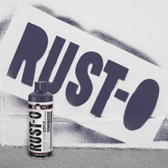 Rust-Oleum Rust-O Acrylic Spray Paint | Street Artist Spray Paint for Murals | Weather Resistant for Concrete, Wood, Brick and Other Surfaces | 11 Ounce | Matte Violet Underground | 6 Pack