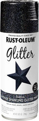 Rust-Oleum 398582 Specialty Glitter Spray Paint, 10.25 Oz, Rainbow