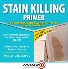 Zinsser 377938-2PK Stain Killing Primer, Gallon, 2 Pack