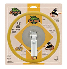 Gator 6459GA Hook and Loop Radial Drywall Pole Sander Head, 9 Inch