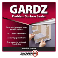 5 gal Zinsser 02300 Clear Zinsser, Gardz Water-Based Problem Surface Sealer