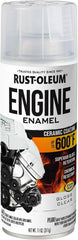 Rust-Oleum 363572 Engine Enamel Spray Paint, 11 oz, Gloss Clear