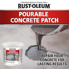 Rust-Oleum 369667 Pourable Concrete Patch, 5 lb Pail