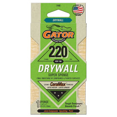 Gator 7446 Very Fine 220-Grit Drywall Sanding Super Sponge, 3 x 5 x 1 Inch