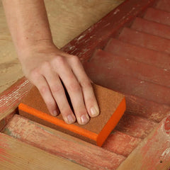 Gator 783520 Fine 120-Grit Dual-Angle Sanding Sponge, 3 x 5 x 1 Inch