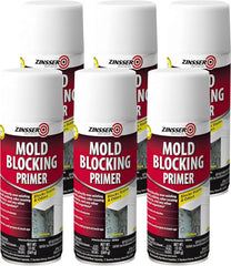Rust-Oleum Zinsser 287512-6PK Mold Blocking Spray Primer, White, 13.00 Fl Oz (Pack of 6)