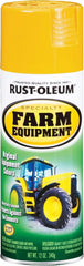 Rust-Oleum 7449830 Specialty Farm Equipment Spray Paint, 12 oz, Caterpillar Yellow