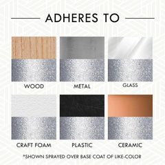 Rust-Oleum 267734 Spray Paint, Each, Silver Glitter