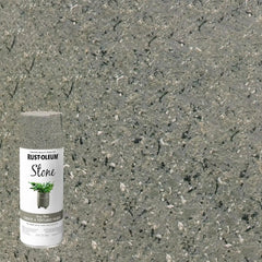 Rust-Oleum 7992830 Stone Creations Spray Paint, 12 oz, Gray Stone
