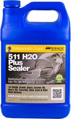 Miracle Sealants 511 H2O Plus Advanced Penetrating Sealer for Countertops, Stone, Tile & Grout, Gallon