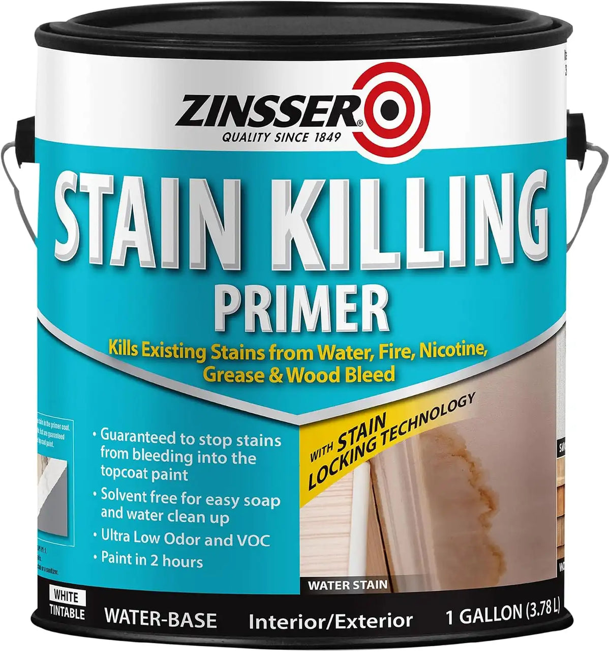 Zinsser 377938 Stain Killing Primer, Gallon