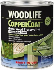 Wolman 1904A WOODLIFE CopperCoat Green Wood Preservative, Quart