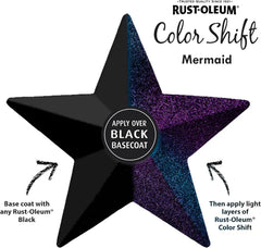 Rust-Oleum 398584 Color Shift Spray Paint, 11 oz, Mermaid