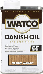 Watco 65951 Danish Oil Wood Finish, Pint, Medium Walnut