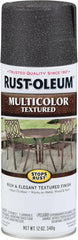 Rust-Oleum 223525 Stops Rust Multi-Color Textured Spray Paint, 12 oz, Aged Iron