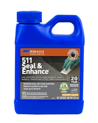 Miracle Sealants 511 Seal & Enhance Premium Enhancing Sealer for Stone & Tile, Pint