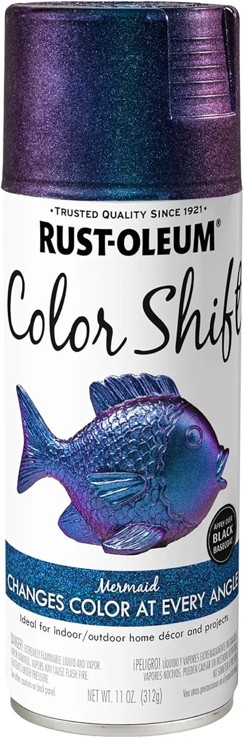 Rust-Oleum 398584 Color Shift Spray Paint, 11 oz, Mermaid