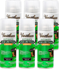 Varathane Oil-Based Ultimate Spar Urethane Spray, 11.25 oz, Satin, 6 Pack