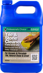 Miracle Sealants Tile & Stone Cleaner Concentrate for Natural Stone, Tile & Grout, Gallon