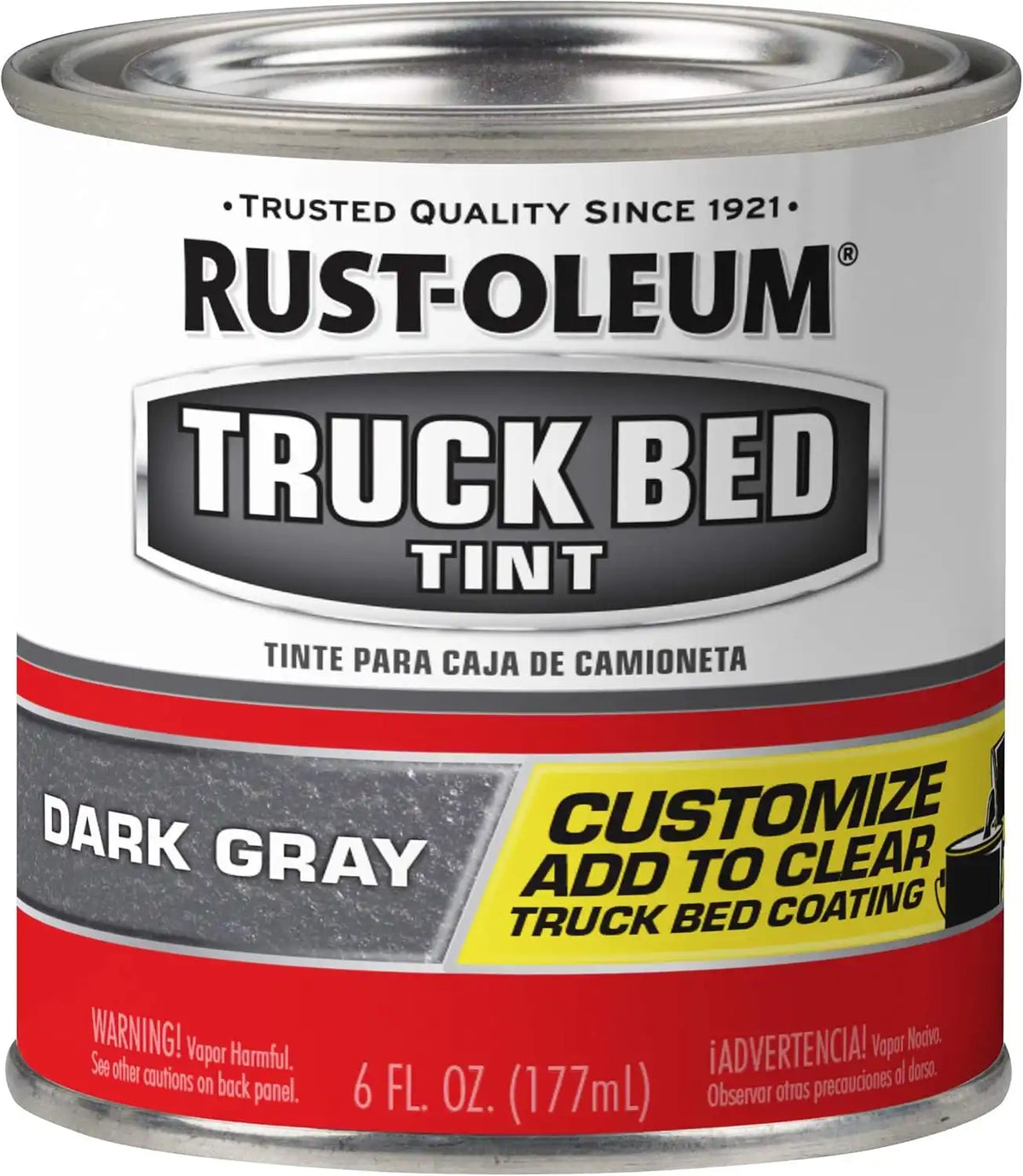 Rust-Oleum 344403 Tint Truck Bed Coating, Dark Gray